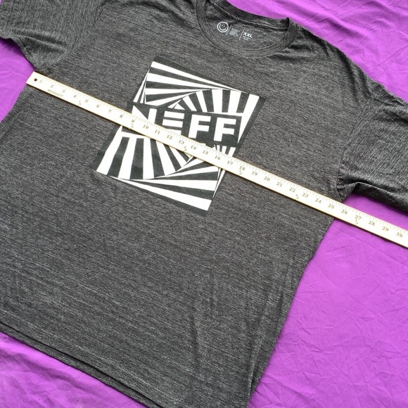 NEFF High Anxiety Hypnotic Logo‎ Tee - Size XXL 2XL - Picture 4 of 6